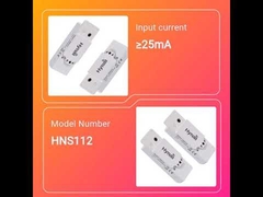 Sensor de movimiento para microondas HNS112 con atenuación de tres niveles para luz lineal