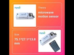 Sensor de movimiento para microondas Hynall HNS111DHB, sensor de movimiento para bahía alta y función de aprovechamiento de la luz natural