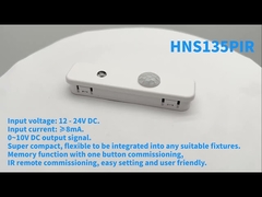 HNS135PIR sensor de movimiento PIR de oscurecimiento de 0-10v, diseño especial para troffer
